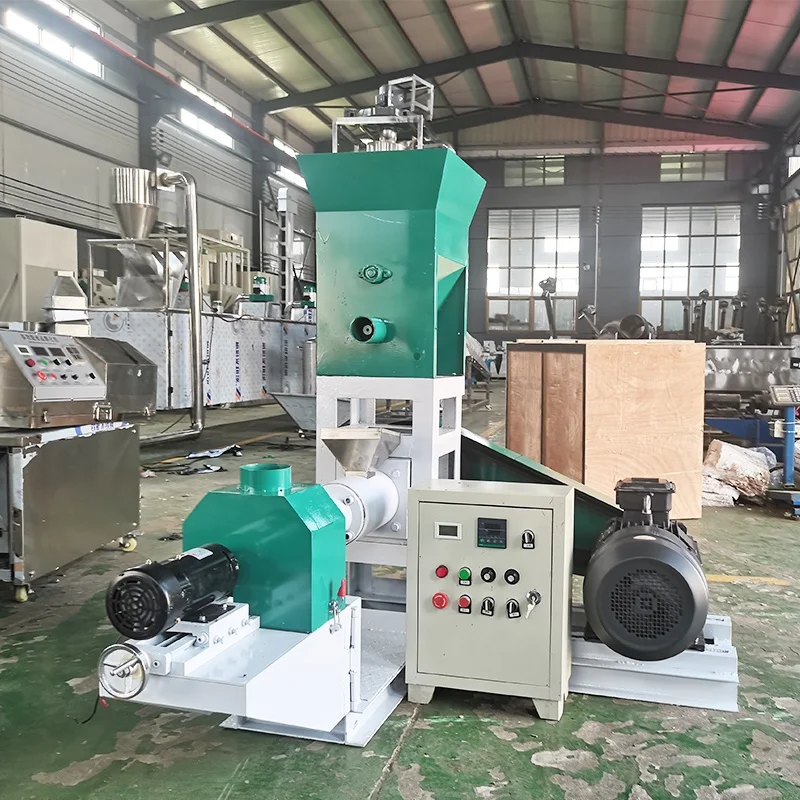 Automatic Fish Food Making Extruder Wet Type Fish Feed Extruder Machine
