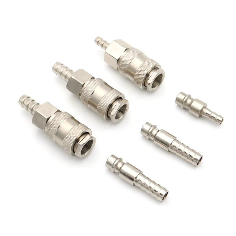 6 8 10mm Hose Pneumatic Fitting European Standard EU Japan C Type Quick Release Connector Coupler For Air Compressor