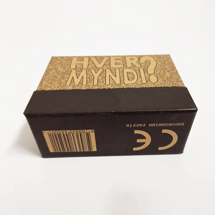 Custom Trivia Flash Cards Party Game