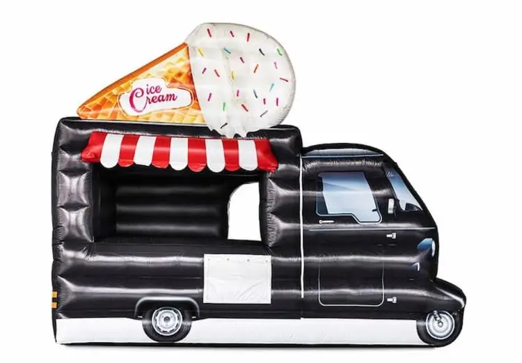 Outdoor Event Inflatable Food Truck Stand PVC Carnival Treat Shop Booth Model LED Party Tent Economical Blow Sale Balloon