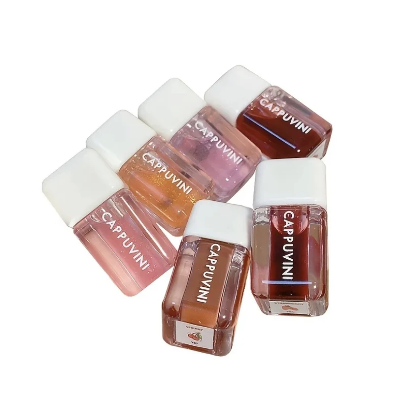 Private Label Transparent Lipgloss Iceberg Clear Moisturizing Daisy Hydrating Lip Oil