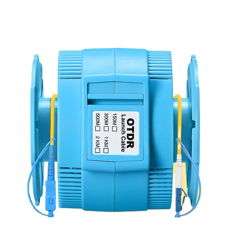 OTDR Launch SC/UPC-LC/UPC fiber Cable Box Singlemode Fibre Optic Launch Leads 150M-2000M