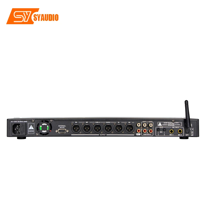 KX880 Professional Pre-effects Digital Processor Digital Audio DSP Processor ECHO Reverb Pre-Effector Pre Ampli Amplifier