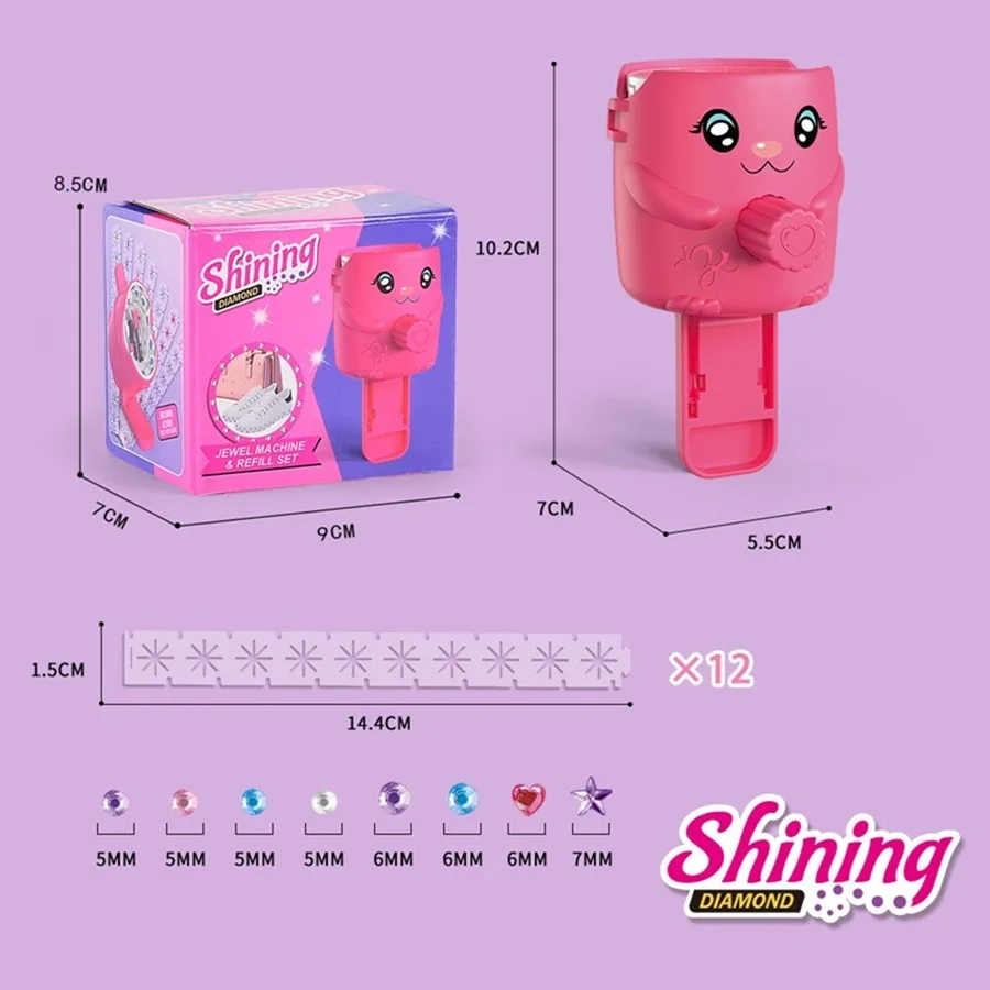 Realistic Plastic Makeup Toys for Kids Girl Playing House Dress-Up Set Hair Decoration Suitcase Backpack Pretending Ornaments