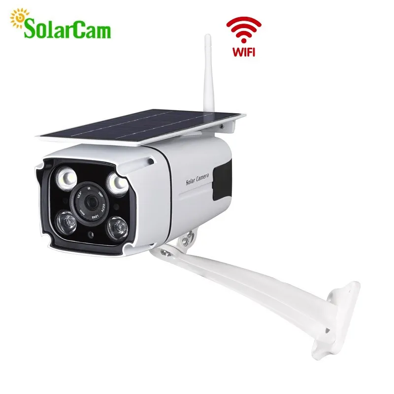 
2020 Waterproof IP67 Solar Powered Battery Security Camera Wireless HMD Starlight WIFI Solar Camera 