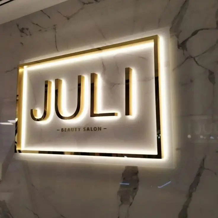 Koncept Hot-Selling 3D Letter Shop Signs Luminous Building Customized Business Signs Logo Outdoor Storefront Led Letters