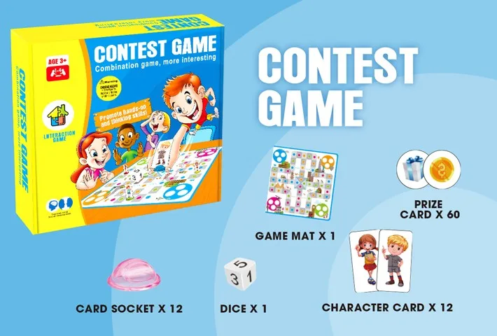 QS Education Board Game Contest Game Toys for Kids