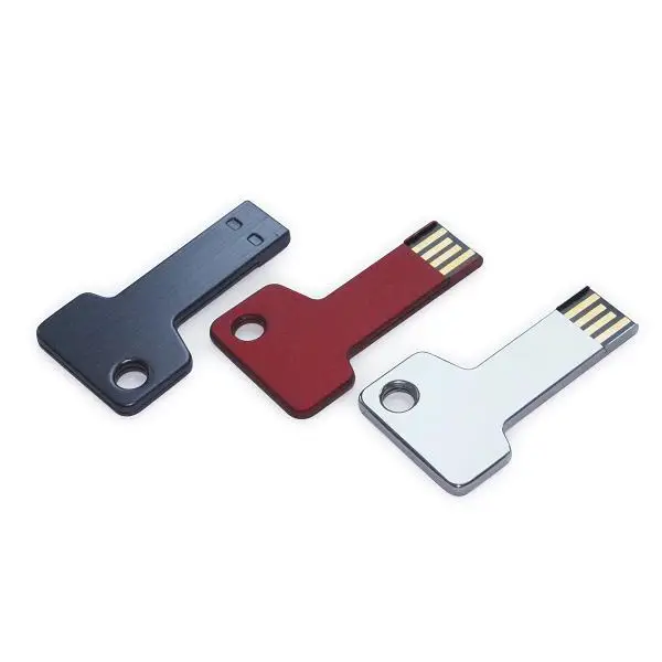 Оптовая продажа офисных гаджетов 4 ГБ 8 16 в форме ключа USB флэш-накопитель 32 металлический Usb-накопитель Водонепроницаемый