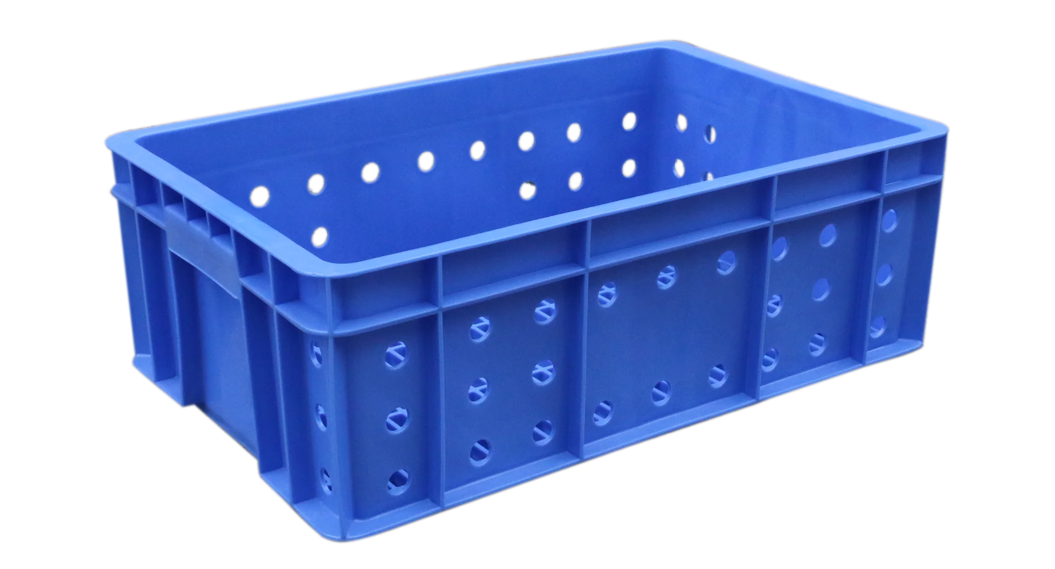 Plastic Crate with holes basket Mesh good quality plastic crate