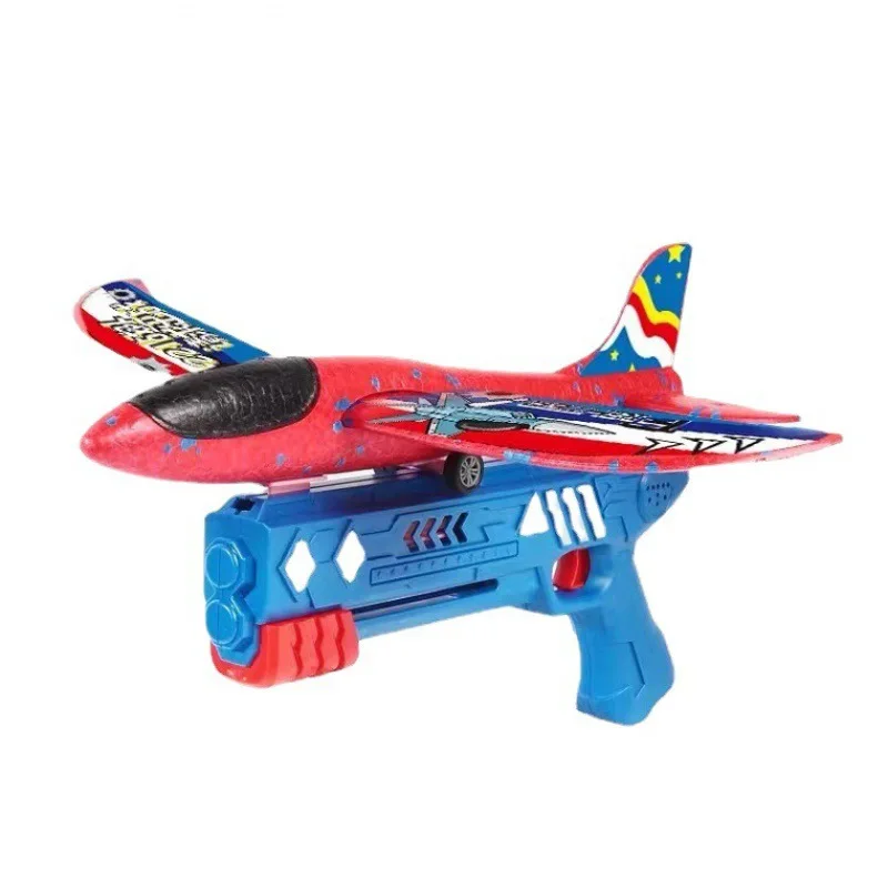 Airplane Launcher Toys,  Flying Catapult Outdoor Christmas Birthday Gifts Foam Airplane Launcher for Kids