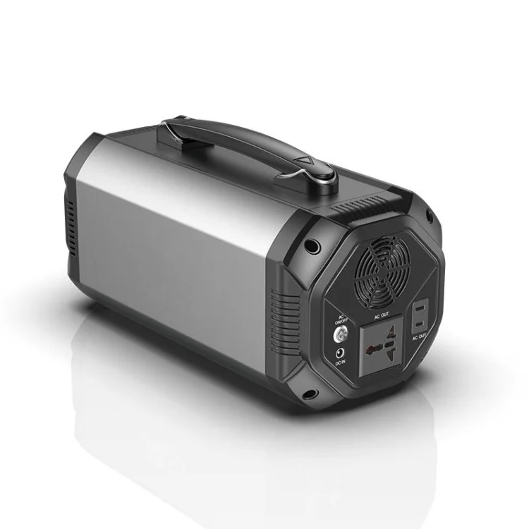 Наружный источник питания 220v500W портативная Мобильная электростанция большой емкости для самостоятельного вождения кемпинга аварийный автомобиль с солнечной батареей