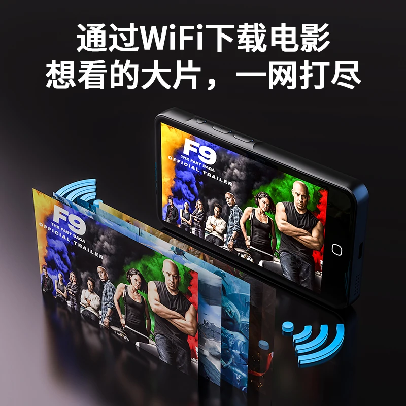 Новые RUIZU H5 Android WiFi MP3 плеер с BT V5.0 полный сенсорный экран 16 Гб Hifi музыкальный Поддержка загрузки приложения