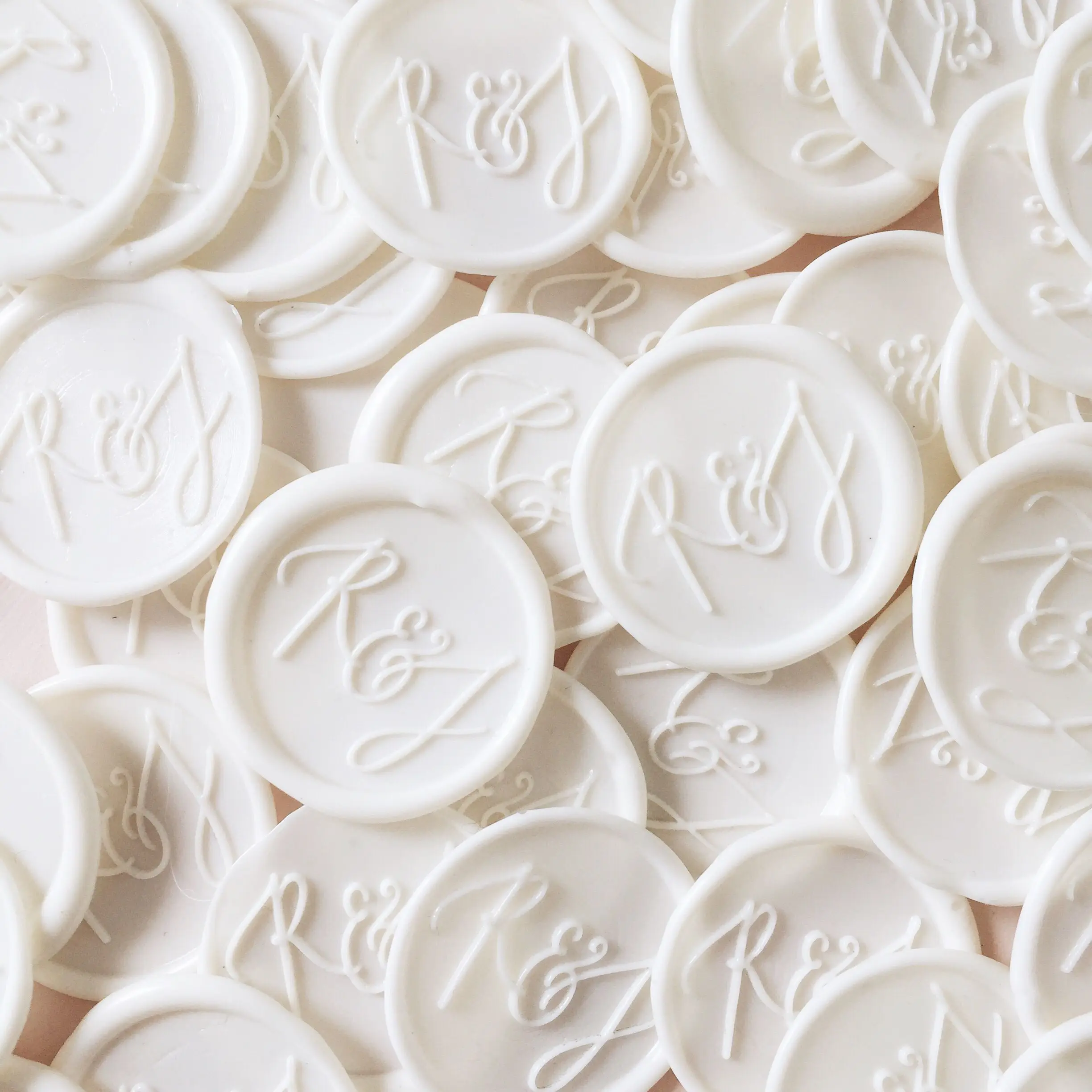 Custom Self Adhesive Wax Seal stickers Wedding Invitation envelope Seals Business wax seal stickers