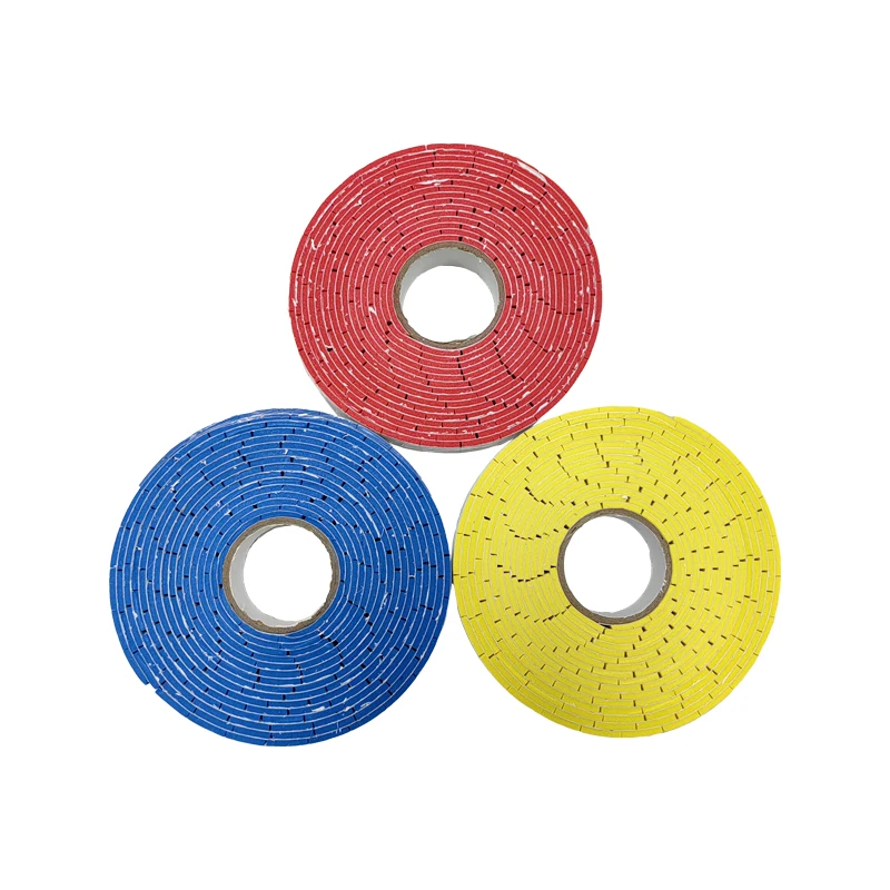 reusable Removable Mounting Black Pre Cut Double Sided customized Foamies Adhesive paper tape 2 color eva foam