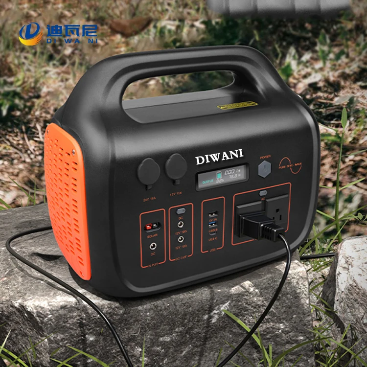 Wholesale popular products 2022 technology 300w Lithium Battery 300w 600w Solar Charger Mobile Power Bank for Camping Travel