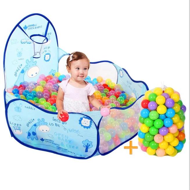 Hdpe Material Soft Plastic Baby Ocean Ball Non-toxic Free Bpa Kids Ball Pit Balls For Play Tent Playhouse Pool Birthday Party
