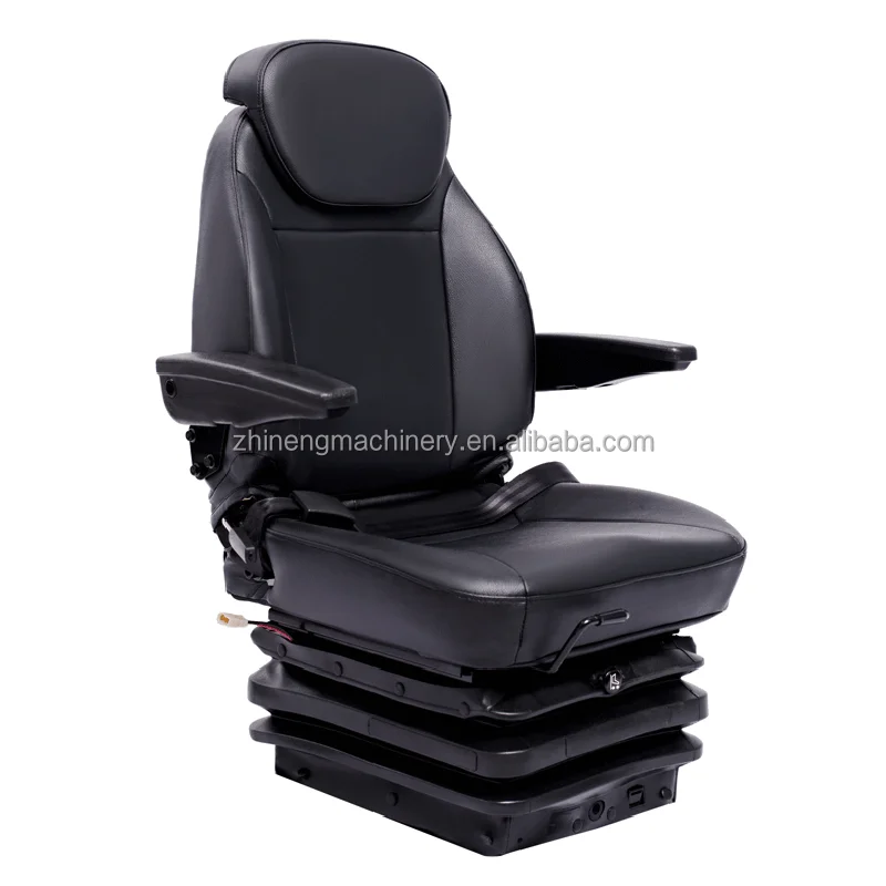 Construction Air Ride Seat Air Suspension Driver Seat