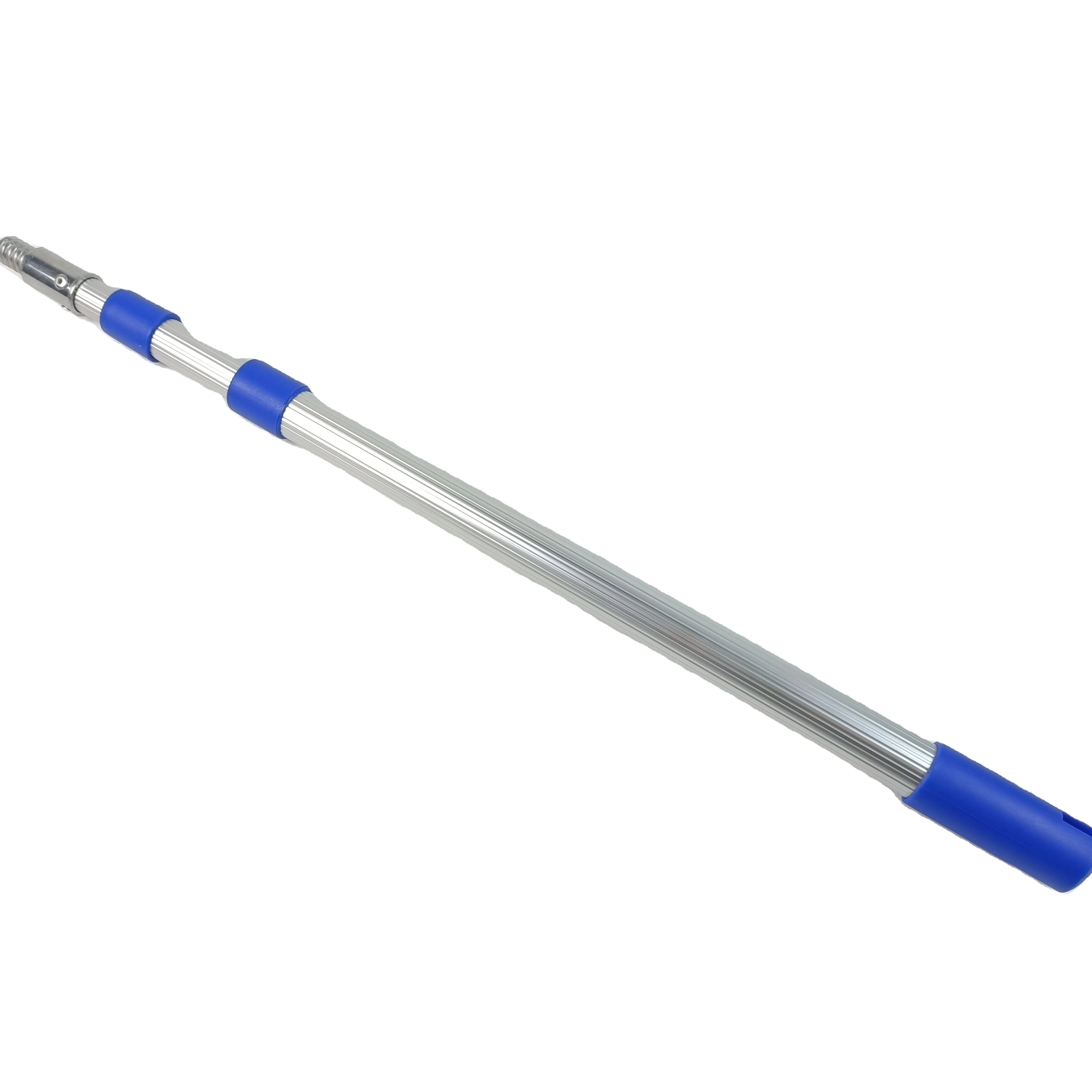 1.44m Aluminum Alloy Telescopic Handle Light Duty Rod Metal Adapter Extension Pole Painting Tools Home DIY Assembly ODM Support