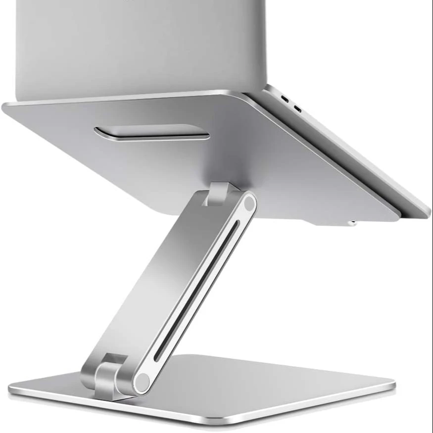 Ergonomic Adjustable Laptop Holder Laptop Riser Aluminum Notebook Computer Holder Stand Compatible with Alienware All Laptops