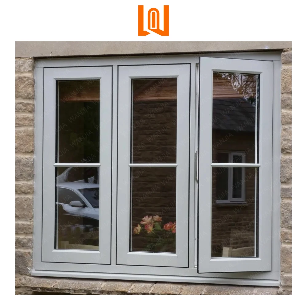 WANJIA australian standard vinyl window manufacturing others windows upvc casement window french pvc window