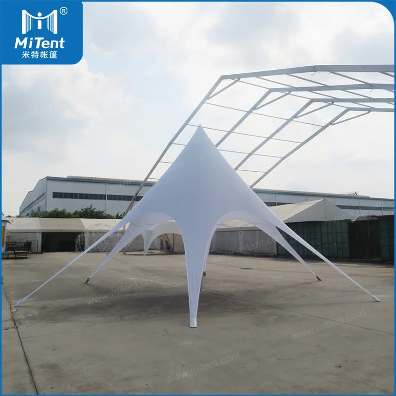 Chinese Wholesale 10meter Cafe Jumbo Party Tent with 600D Oxford Roof