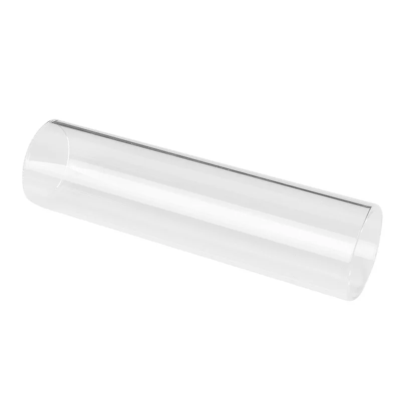 Clear customized heat resistant large quartz glass tube pipe for tube furnace