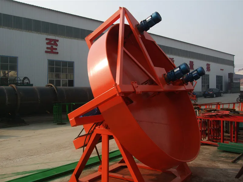 organic fertilizer compound fertilizer disc granulator