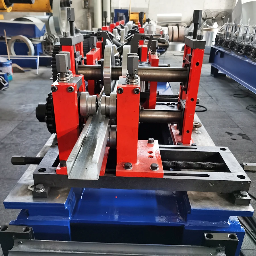 Cheaper steel frame c purlin machine c shape roll forming c z purlin roll forming machine steel framing machine