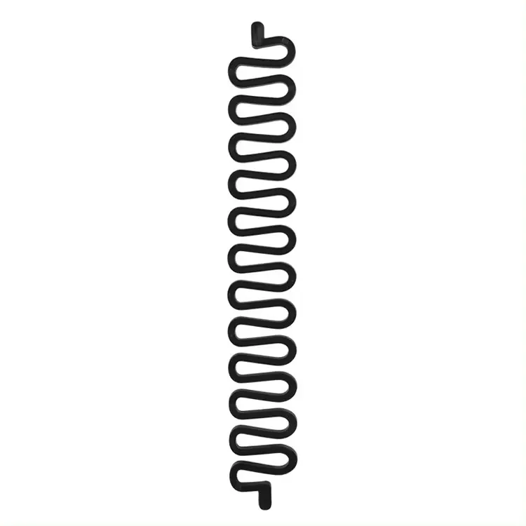 Customized Beauty Salon hair tip tail Highlight comb three row hairdressing barbershop round teeth combs