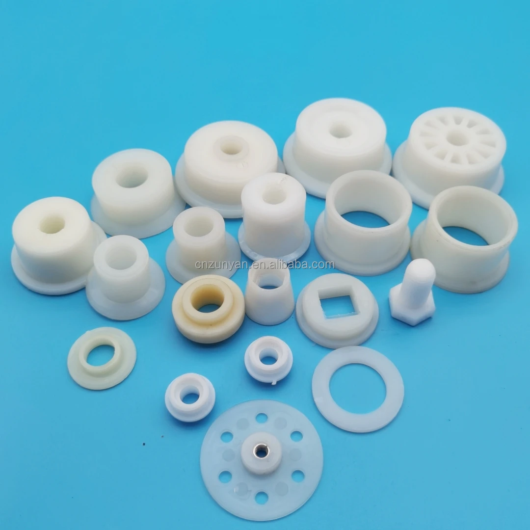 PA66 Injection Molded Nylon Wheel Reinforced PA Wheel Plastic MC Wear Resistant Nylon Injection Moulding Service Moulding Parts