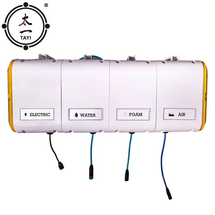 Self Service Car Wash Equipment Water Air Electrical Hoses Reel Combined Hose Reel