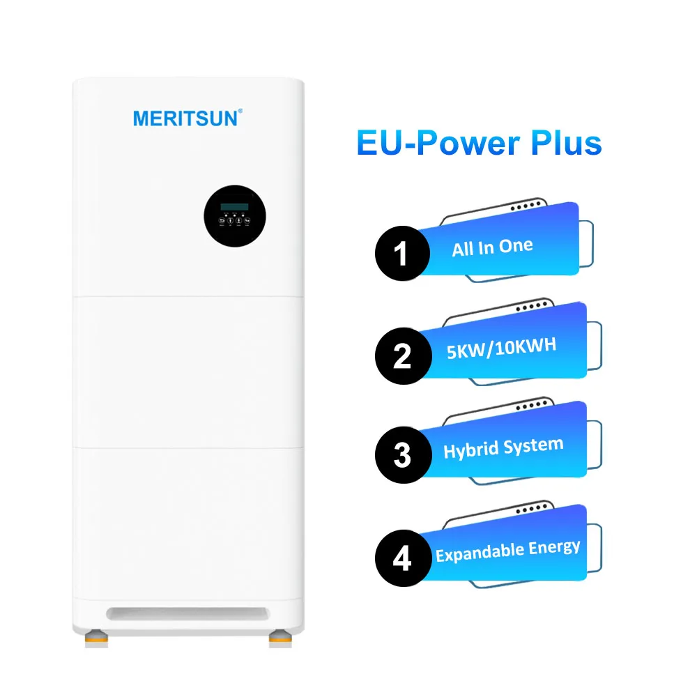 MeritSun Solar Energy System EU Power Plus All-In-One Power Lithium Battery
