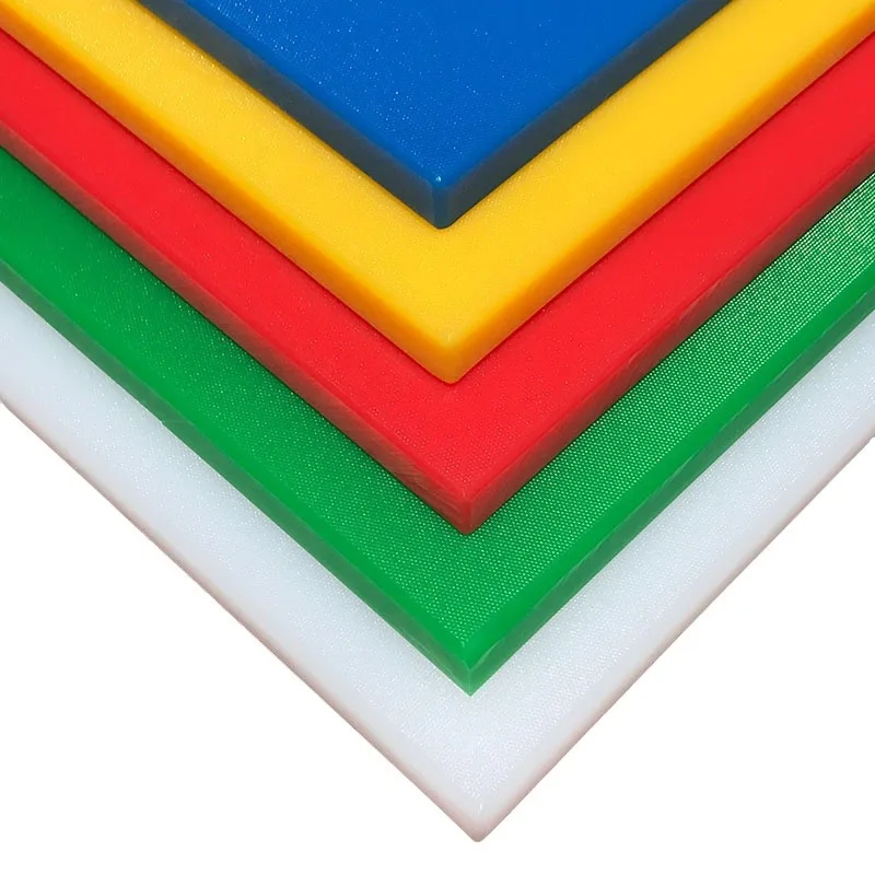 ZSPE HDPE очень большой пластиковый цвет черный белый домашний кухонный инструмент с антипригарным покрытием ПЭ пластиковая кухонная разделочная доска