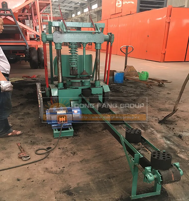 China Best Selling Honeycomb Charcoal Briquette Punching Machine
