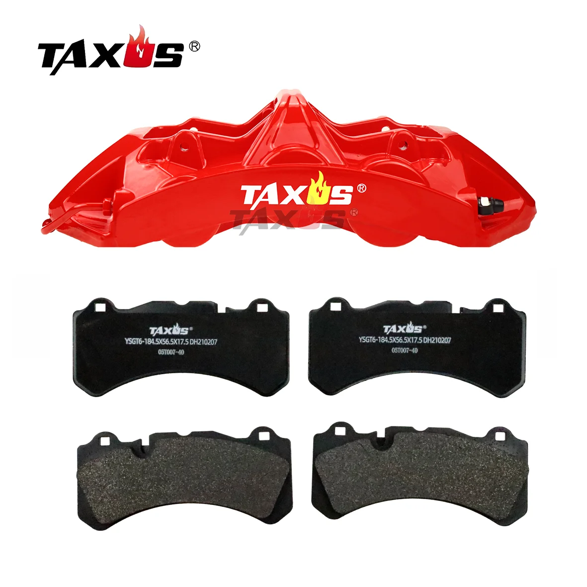 Replacement Auto Parts Break GT6 Ceramic Brake Pad For Upgrade 6 Piston Calipers