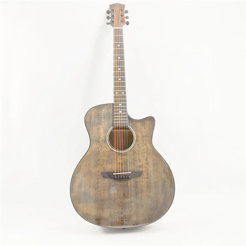 Cheap 41 Inch Spruce Wood Musical Instrument Left Hand Electric Classic Guitar