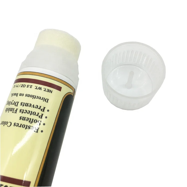 
Custom Round Empty Soft Tube Cosmetic Tube With Brush Sponge, Cosmetic Packaging Plastic Tube For Hand Cream And Foot Cream 