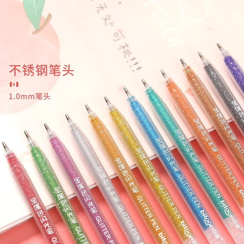 wholesale fluorescent mark painting pen children draw colorful flash pen