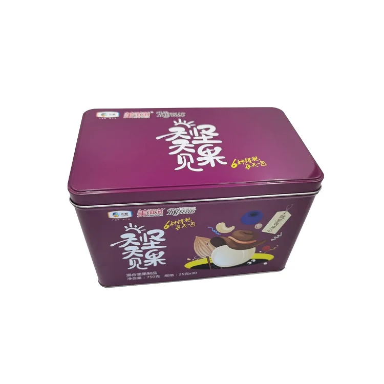 
Manufacturer wholesale high quality creative metal tin gift box tin container for candy ,candle and ,baking cookies 