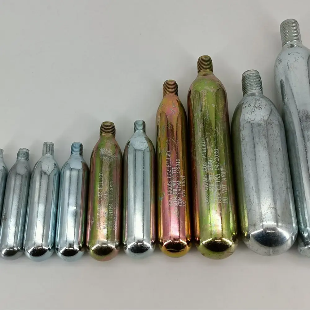 100% Brand New Original Stock PLC Duster 16 Gram Bottle Shaped Co2 Cartridge