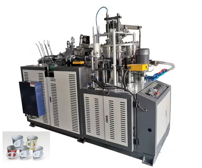 Automatic Paper cup making machine with handle