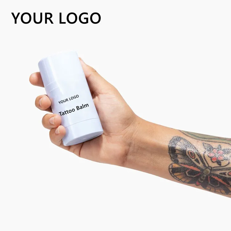 Custom Tattoo Balm Stick Nourishing Skin Other Body Art Private Label Tattoo Aftercare Balm Stick