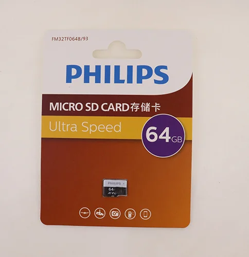 Original Philips Branded Genuine Memory Card For Android Camera GPS Tachograph 1TB 32gb 64gb 128gb 256gb TF Wholesale Micro S D
