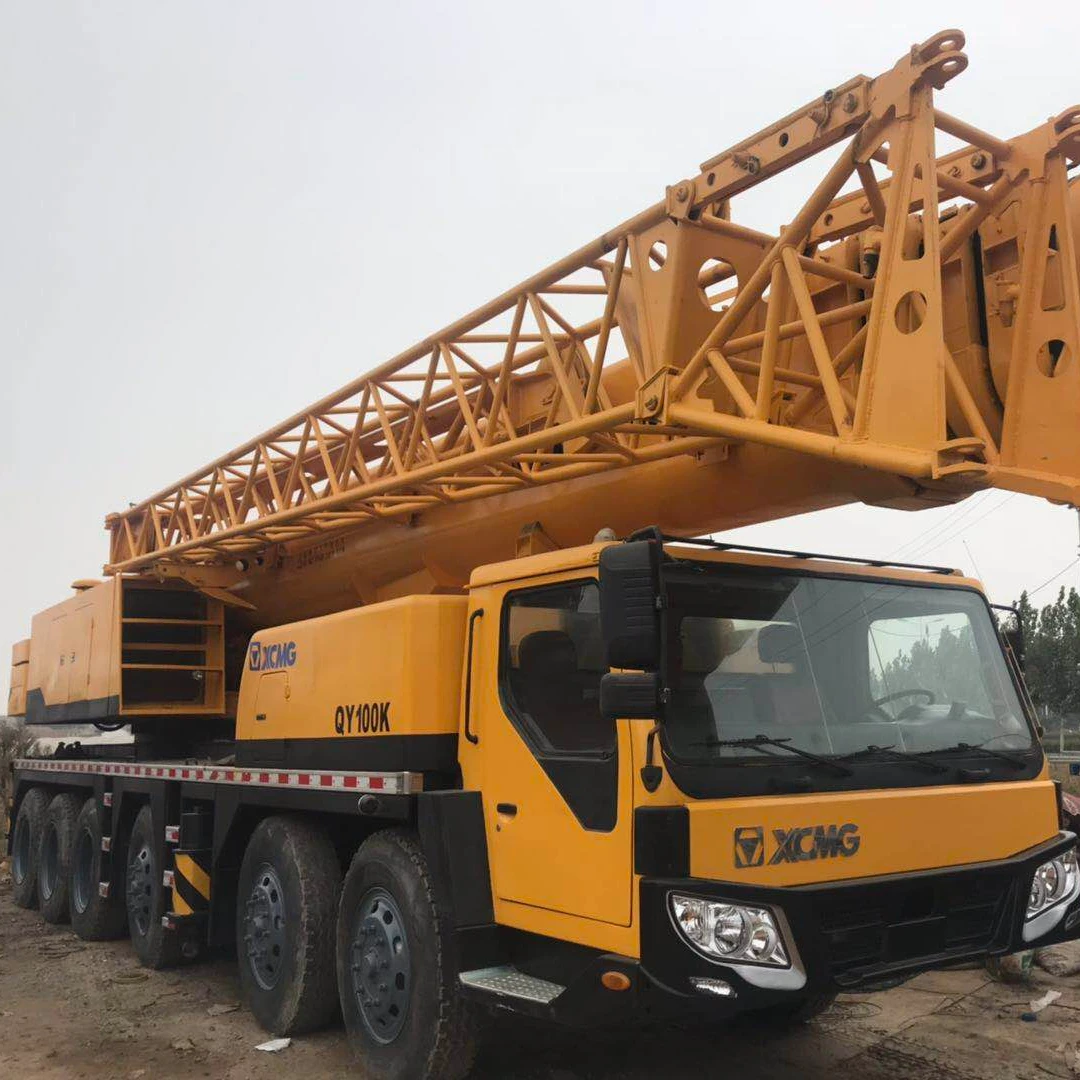 China TOP Brand QY100K Used Heavy X cmg Truck Crane 100Ton