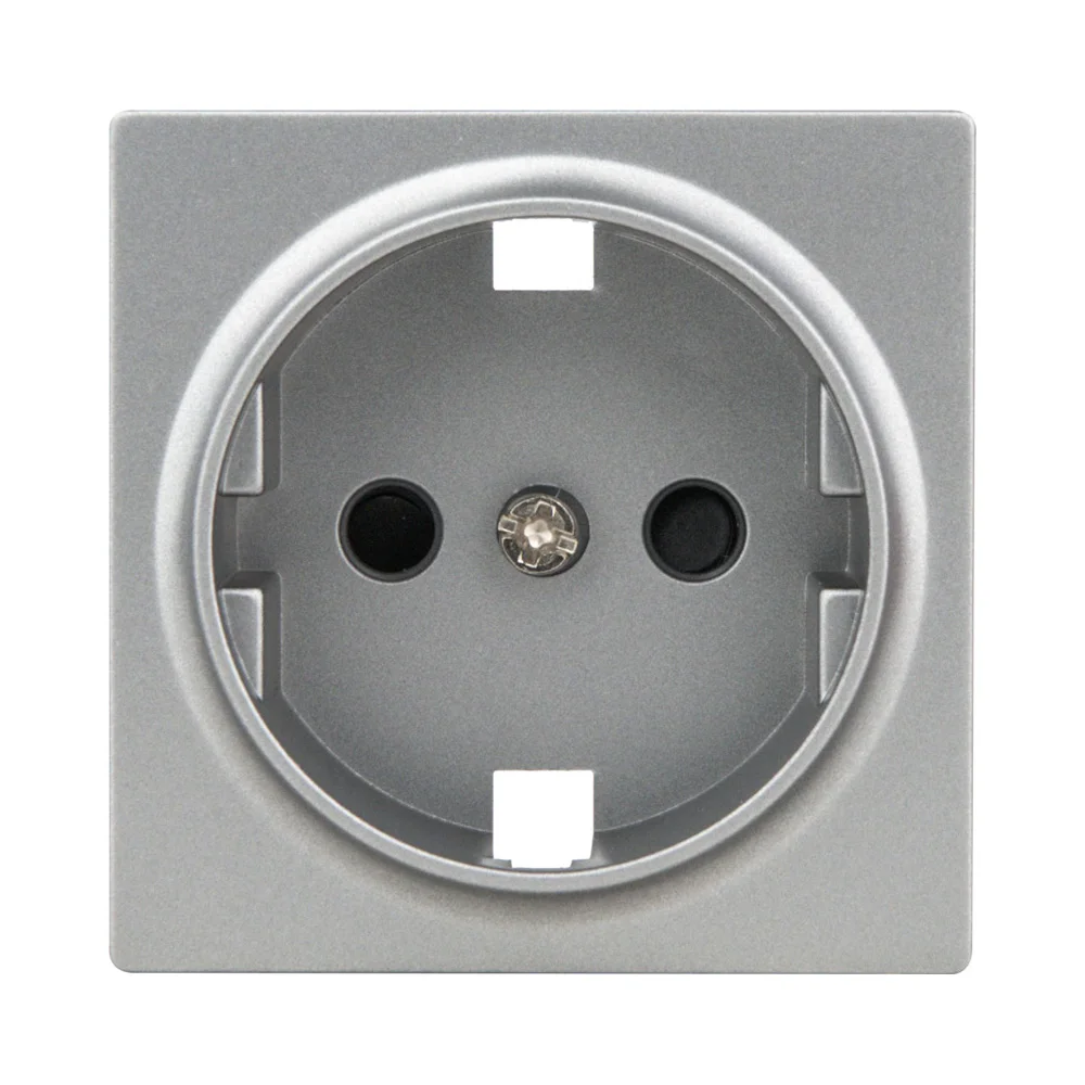 Mvava Wood Color Single European Standard Manufacturer Home 220v Wall Socket And Switch Electrical Power Wall Outlet Socket