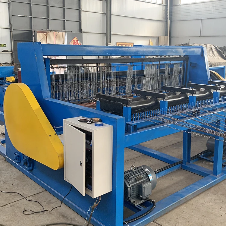 0.4-2mm / 2-12mm heavy duty semi and fully automatic crimped wire mesh machine with cheap price