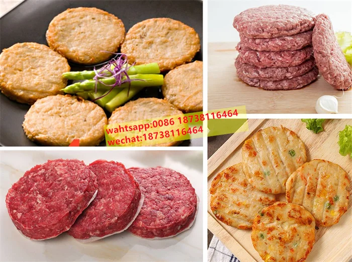 Manufacturer meat pie beef patty forming machine hamburger patty molding making machine chicken cutlet fish burger press machine