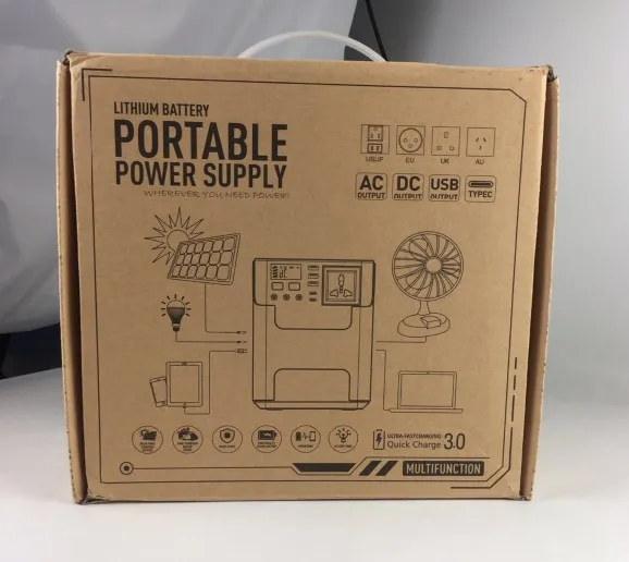 60000mAh portable power pack for camping home power solar system solar product panneaux solaires