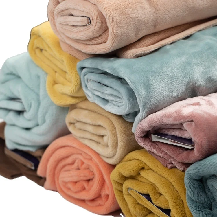 
100% Polyester knitted flannel fabrics yard flannel fleece fabric fleece fabric for blankets 