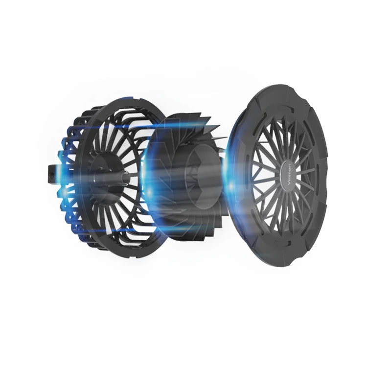 Summer jacket fan air conditioned clothing cooling fan by normal power bank